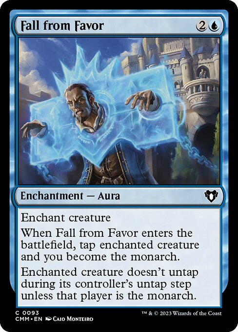 Commander Masters - 93 - Fall from Favor - Common