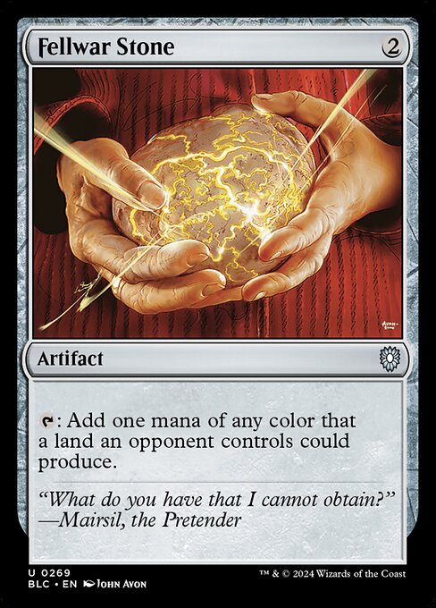 Bloomburrow Commander - 269 - Fellwar Stone - Uncommon