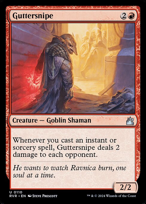 Ravnica Remastered - 110 - Guttersnipe - Uncommon