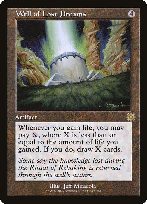 The Brothers' War Retro Artifacts - 62 - Well of Lost Dreams - Rare