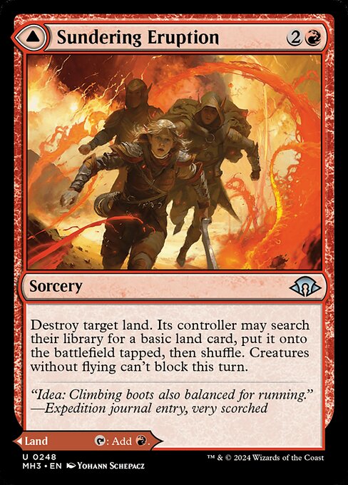 Modern Horizons 3 - 248 - Sundering Eruption // Volcanic Fissure - Uncommon