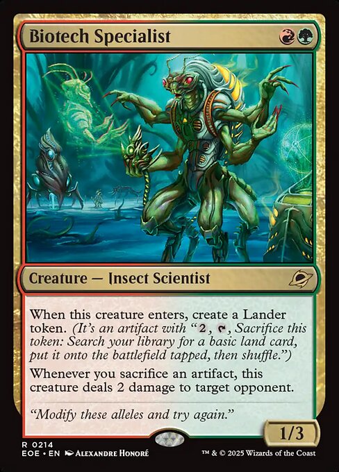 Edge of Eternities - 214 - Biotech Specialist - Rare