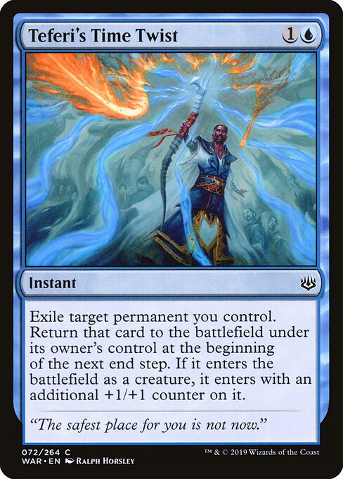 War of the Spark - 72 - Teferi's Time Twist - Common