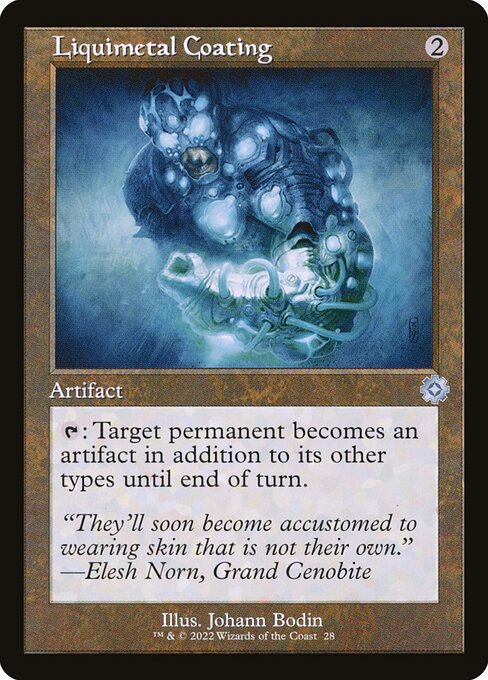The Brothers' War Retro Artifacts - 28 - Liquimetal Coating - Uncommon
