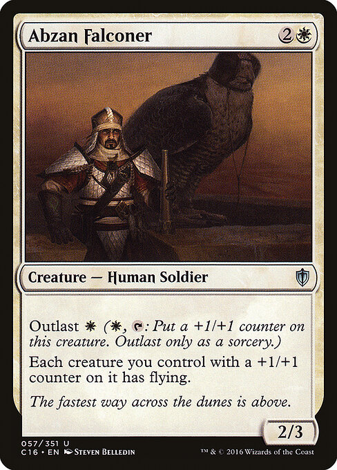 Commander 2016 - 57 - Abzan Falconer - Uncommon