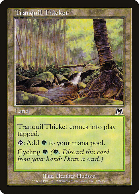 Onslaught - 326 - Tranquil Thicket - Common