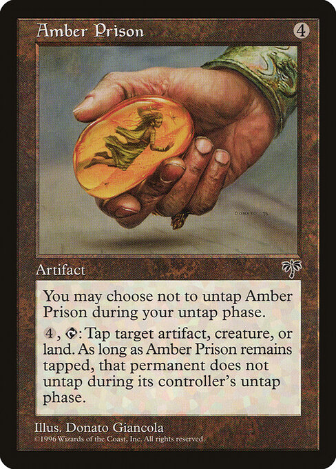 Mirage - 292 - Amber Prison - Rare