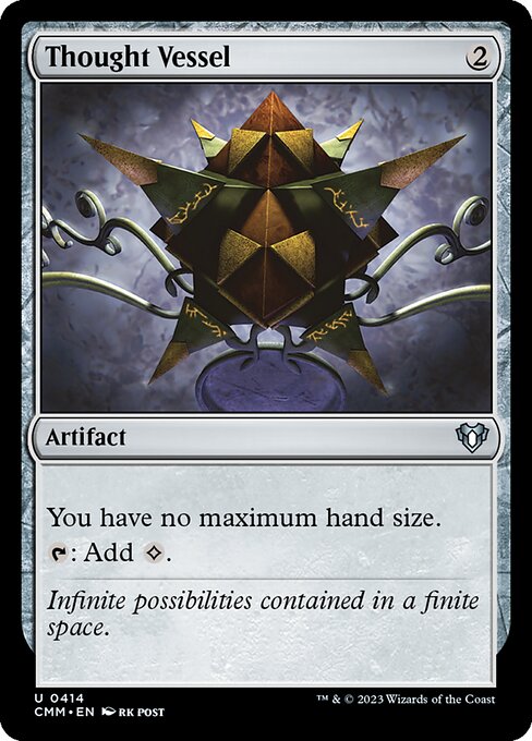 Commander Masters - 414 - Thought Vessel - Uncommon - Foil