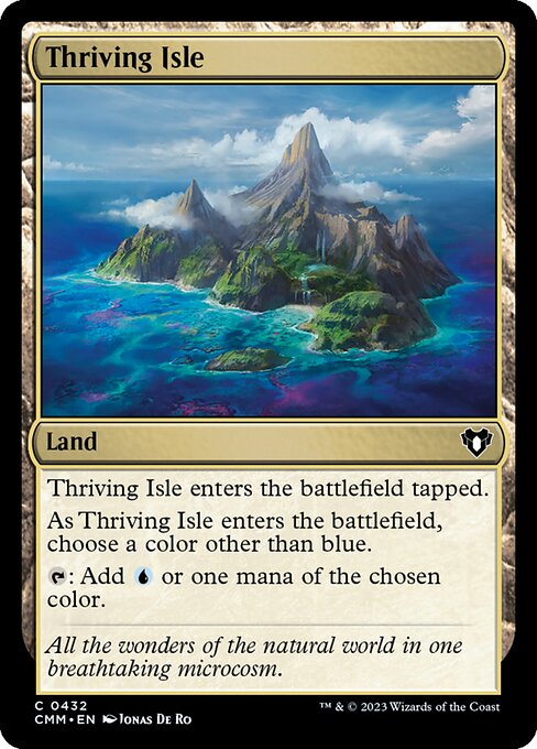 Commander Masters - 432 - Thriving Isle - Common