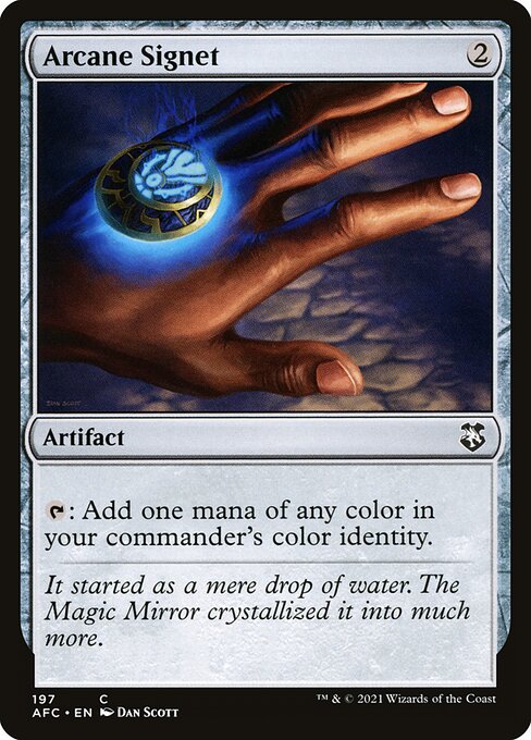 Forgotten Realms Commander - 197 - Arcane Signet - Common
