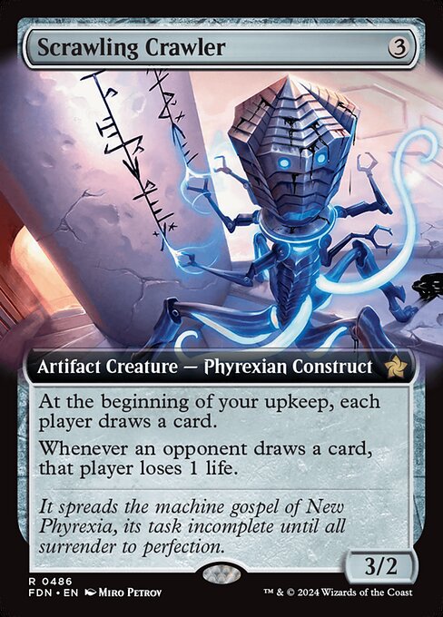 Foundations - 486 - Scrawling Crawler - Rare