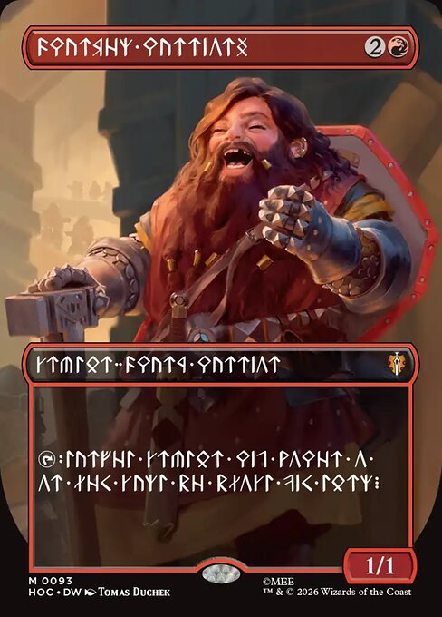 The Hobbit Eternal - 93 - Dwarven Warriors - Mythic