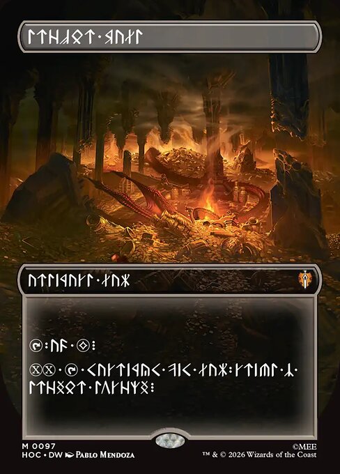 The Hobbit Eternal - 97 - Treasure Vault - Mythic - Borderless Foil