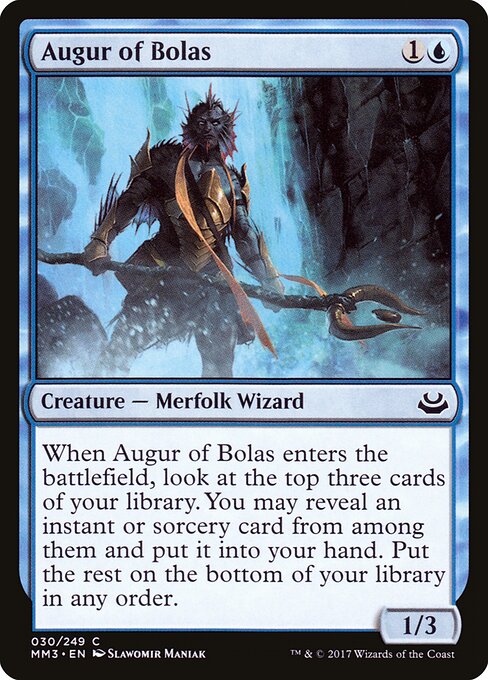 Modern Masters 2017 - 30 - Augur of Bolas - Common