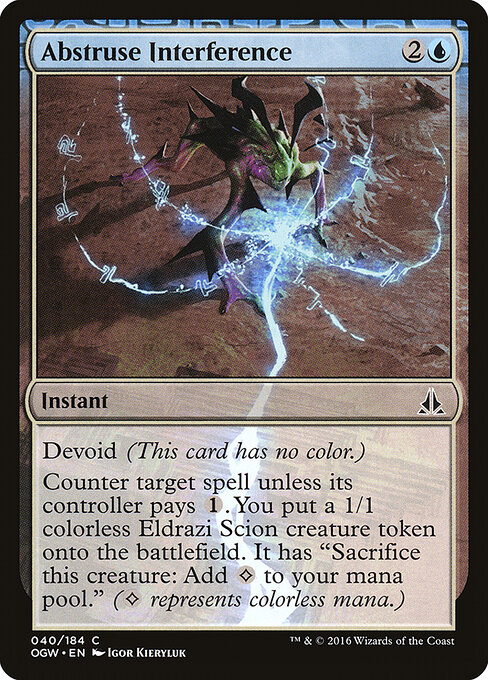 Oath of the Gatewatch - 40 - Abstruse Interference - Common