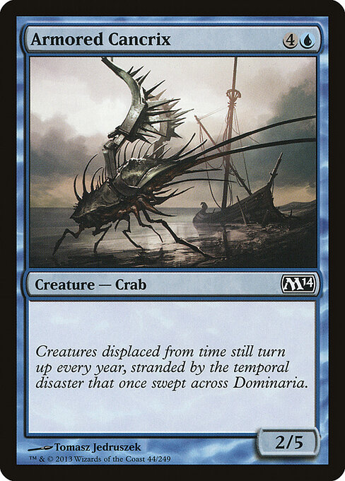 Magic 2014 - 44 - Armored Cancrix - Common