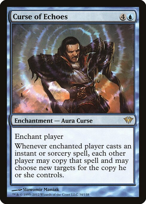 Dark Ascension - 34 - Curse of Echoes - Rare
