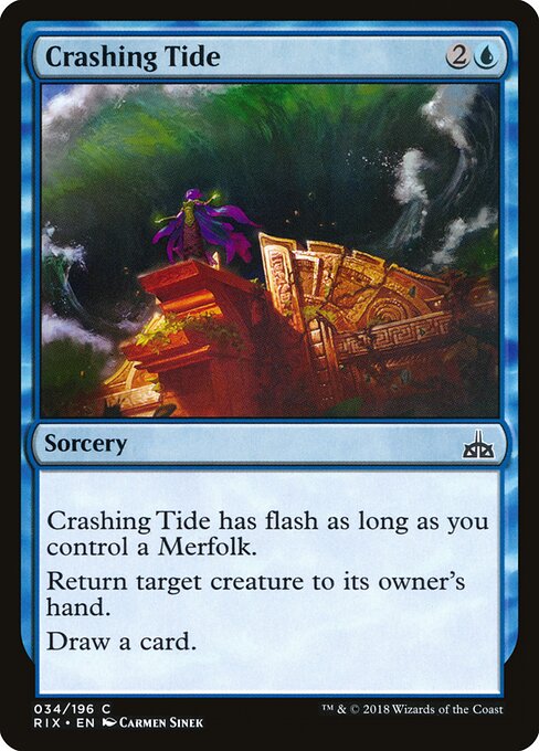 Rivals of Ixalan - 34 - Crashing Tide - Common