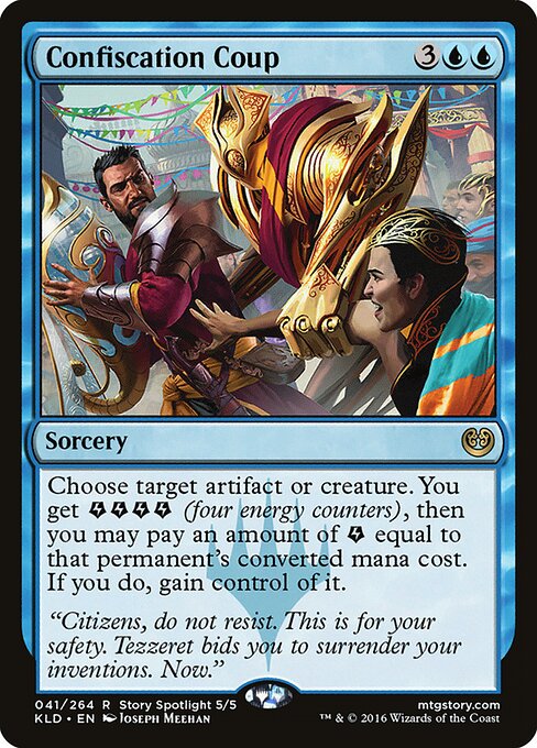 Kaladesh - 41 - Confiscation Coup - Rare