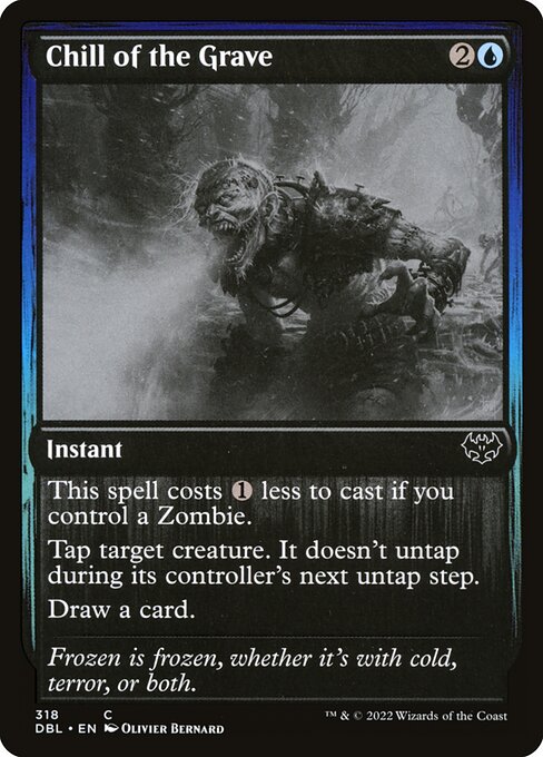 Innistrad: Double Feature - 318 - Chill of the Grave - Common