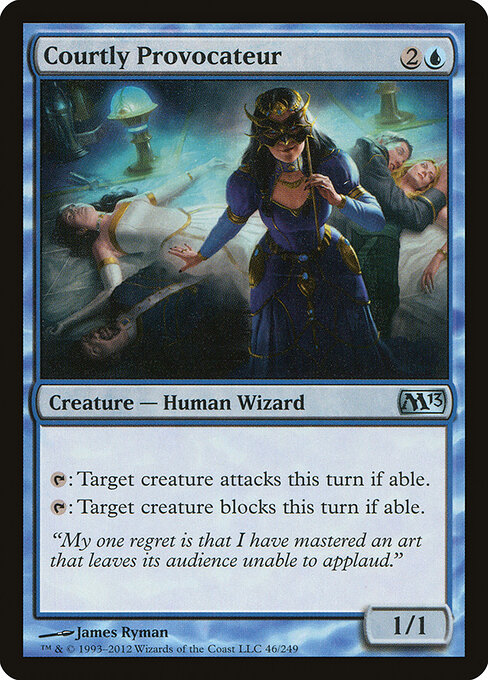 Magic 2013 - 46 - Courtly Provocateur - Uncommon