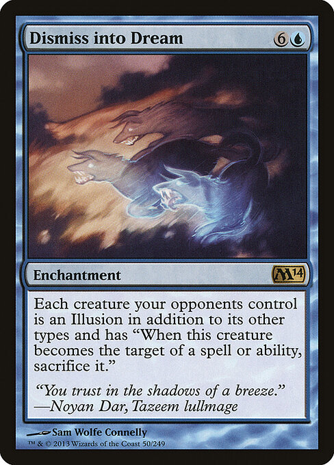 Magic 2014 - 50 - Dismiss into Dream - Rare