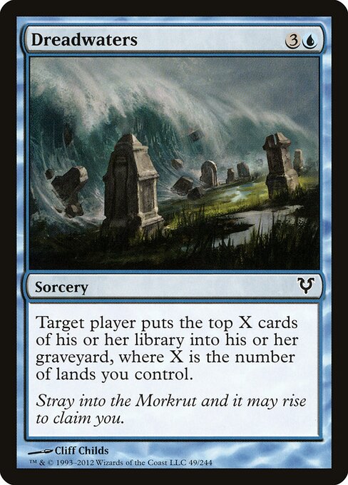 Avacyn Restored - 49 - Dreadwaters - Common