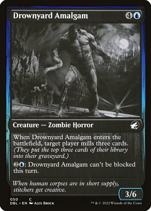 Innistrad: Double Feature - 50 - Drownyard Amalgam - Common