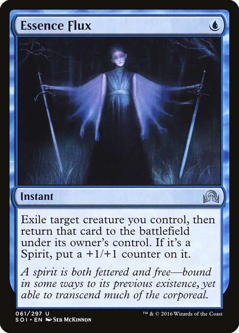 Shadows over Innistrad - 61 - Essence Flux - Uncommon