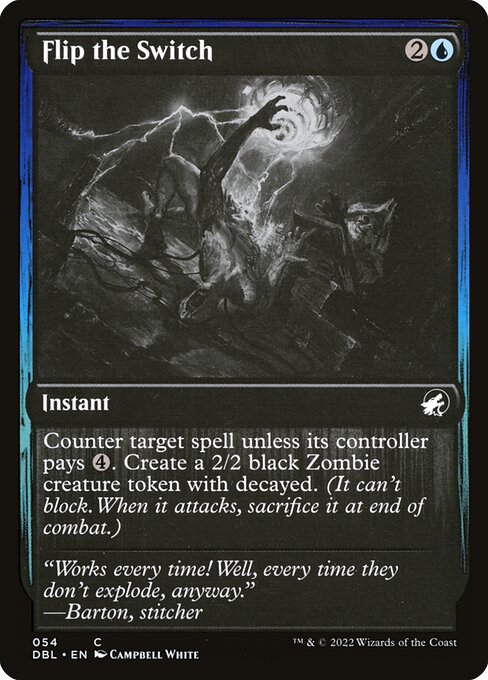 Innistrad: Double Feature - 54 - Flip the Switch - Common