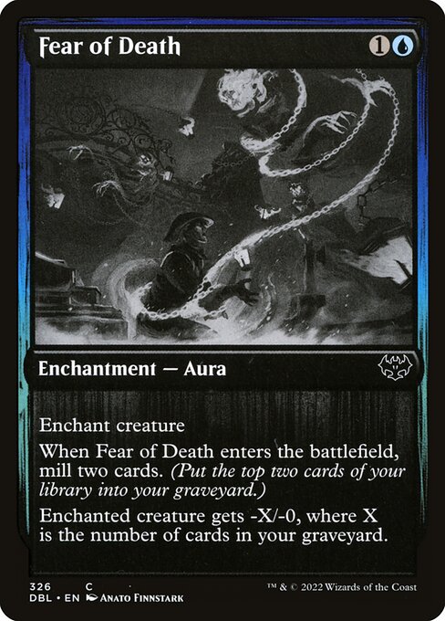 Innistrad: Double Feature - 326 - Fear of Death - Common