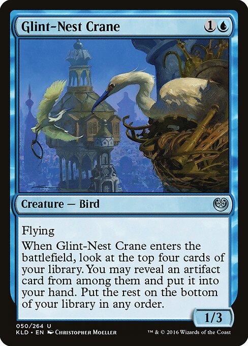 Kaladesh - 50 - Glint-Nest Crane - Uncommon