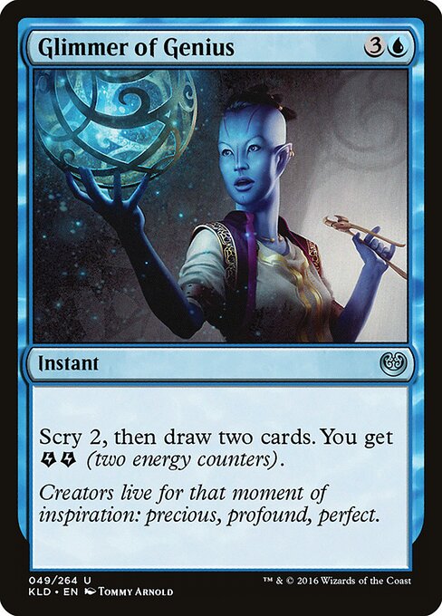 Kaladesh - 49 - Glimmer of Genius - Uncommon