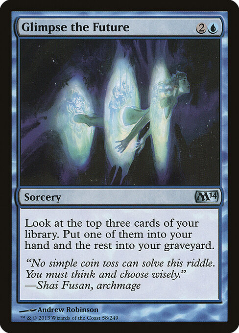 Magic 2014 - 58 - Glimpse the Future - Uncommon