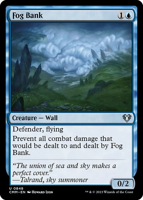 Commander Masters - 848 - Fog Bank - Uncommon