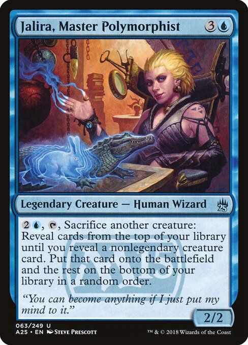 Masters 25 - 63 - Jalira, Master Polymorphist - Uncommon
