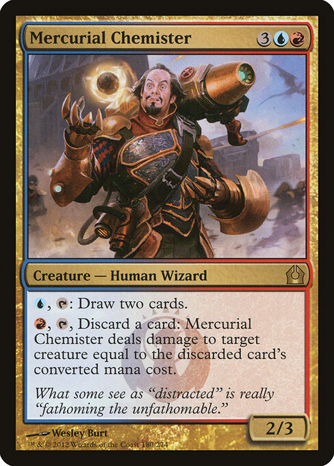 Return to Ravnica - 180 - Mercurial Chemister - Rare