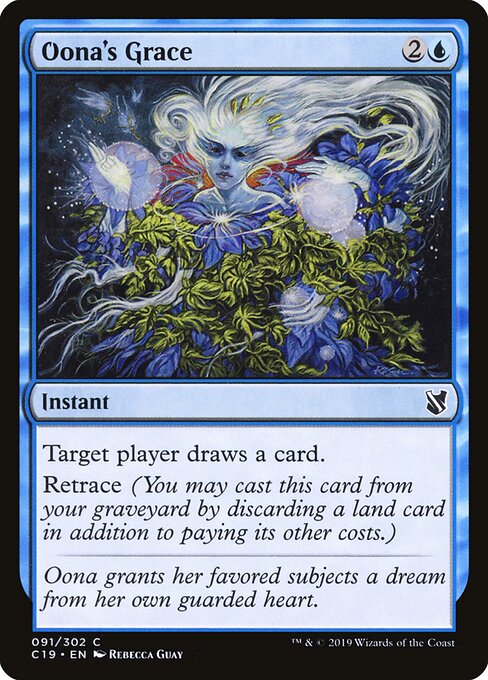 Commander 2019 - 91 - Oona's Grace - Common