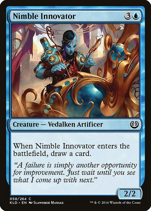 Kaladesh - 58 - Nimble Innovator - Common