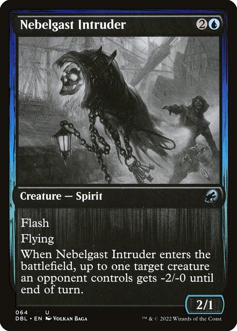 Innistrad: Double Feature - 64 - Nebelgast Intruder - Uncommon