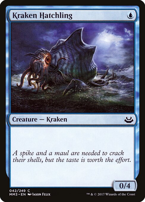 Modern Masters 2017 - 42 - Kraken Hatchling - Common