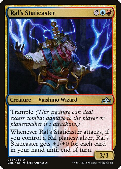 Guilds of Ravnica - 268 - Ral's Staticaster - Uncommon