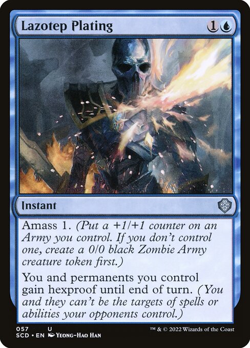 Starter Commander Decks - 57 - Lazotep Plating - Uncommon