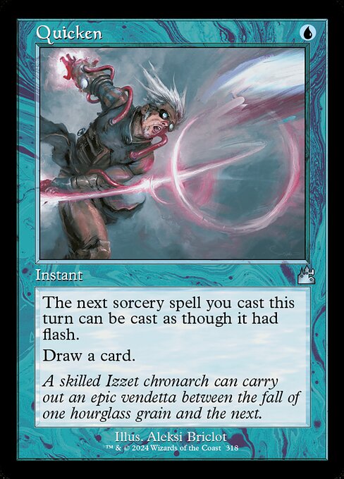 Ravnica Remastered - 318 - Quicken - Uncommon