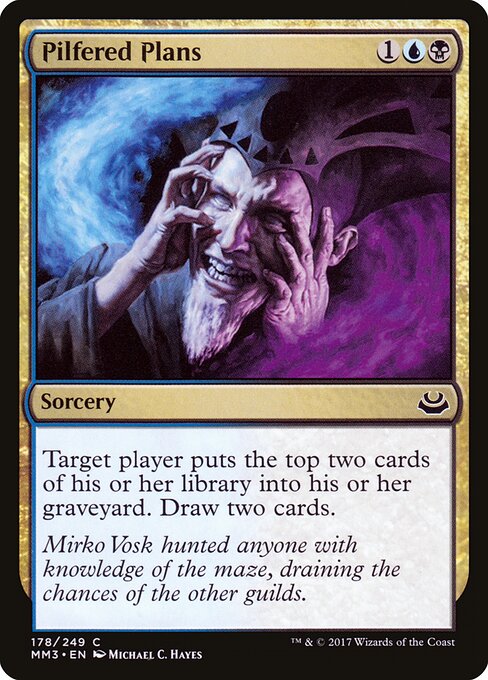 Modern Masters 2017 - 178 - Pilfered Plans - Common