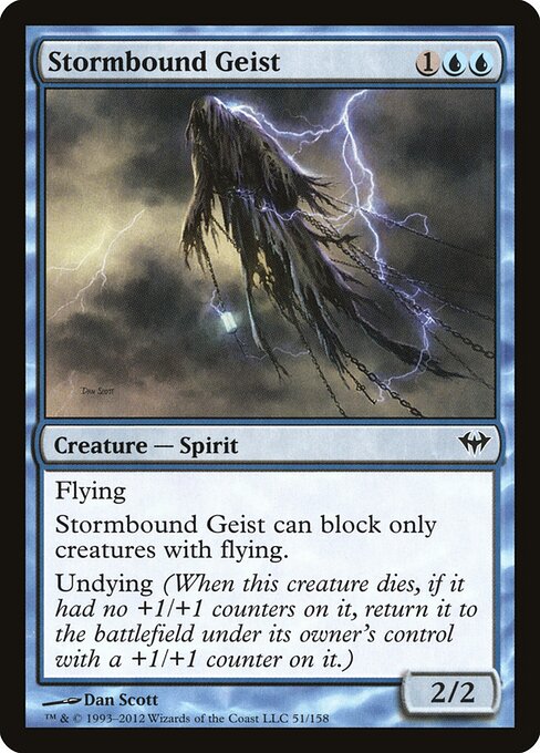 Dark Ascension - 51 - Stormbound Geist - Common