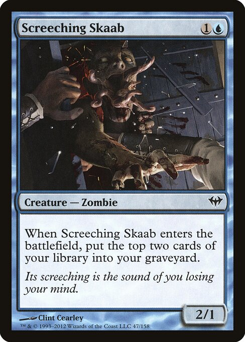 Dark Ascension - 47 - Screeching Skaab - Common