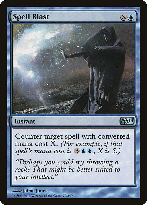 Magic 2014 - 72 - Spell Blast - Uncommon
