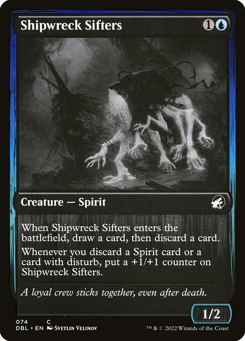Innistrad: Double Feature - 74 - Shipwreck Sifters - Common