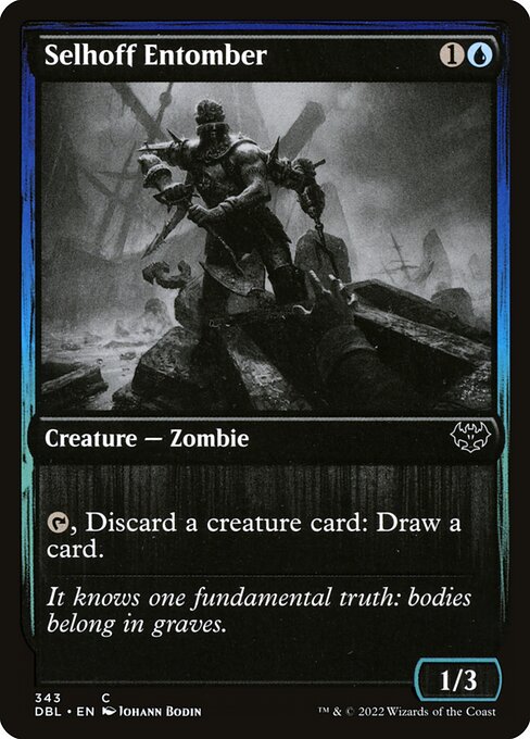 Innistrad: Double Feature - 343 - Selhoff Entomber - Common